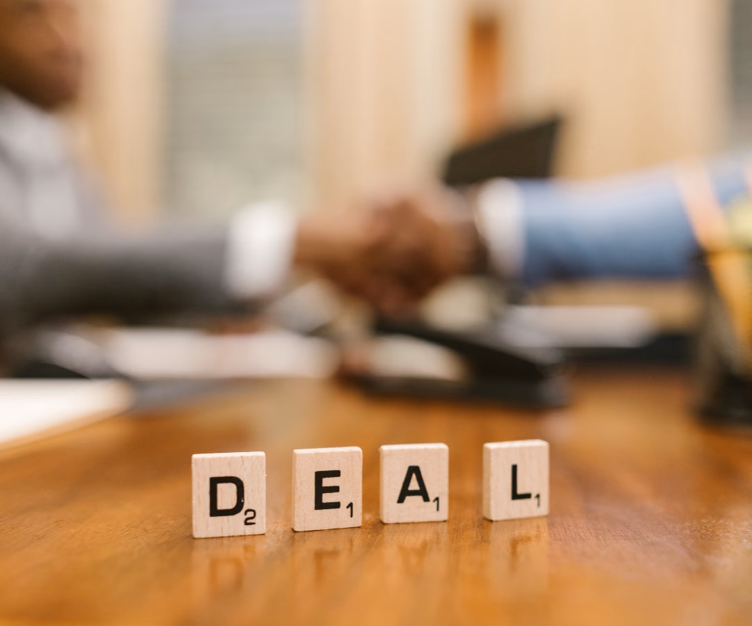 Handshake At A Rv Dealership After Securing Deal Using Full-Service F&Amp;Amp;I Partnership